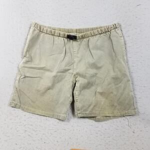 Vintage Gramicci Shorts Mens Medium Khaki Cotton Climbing Hiking USA Made 90s